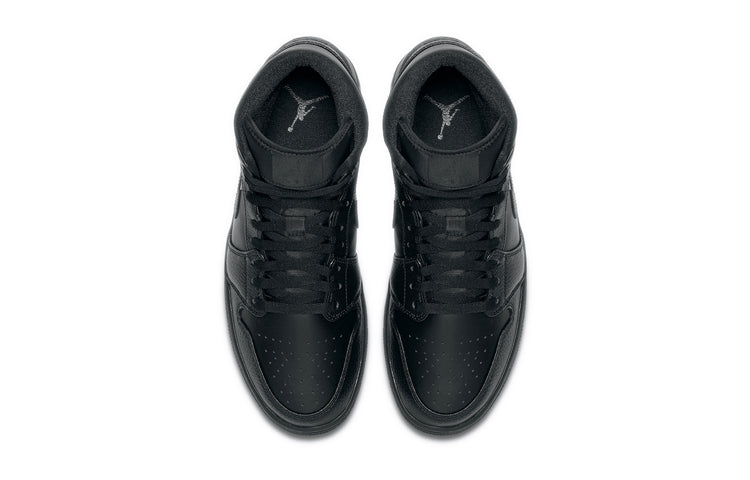 AIR JORDAN 1 MID TRIPLE BLACK
