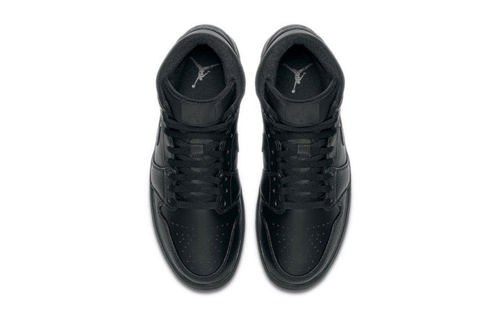 AIR JORDAN 1 MID TRIPLE BLACK