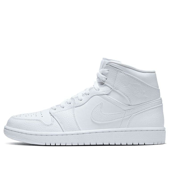 AIR JORDAN 1 MID TRIPLE WHITE 2.0 2020