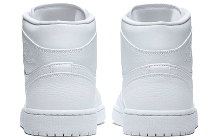 AIR JORDAN 1 MID TRIPLE WHITE 2.0 2020