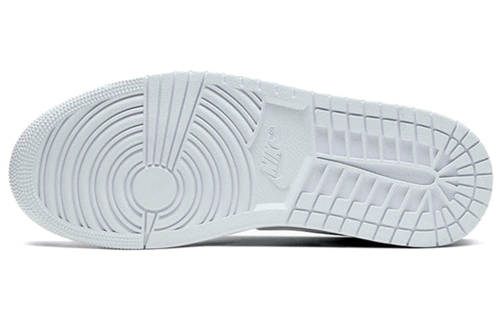 AIR JORDAN 1 MID TRIPLE WHITE 2.0 2020