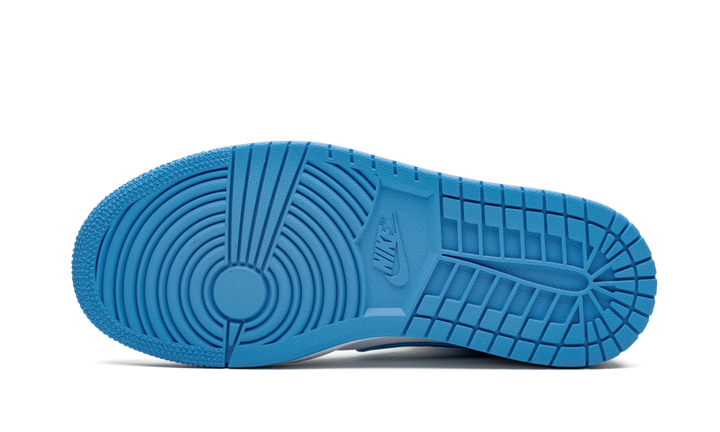 AIR JORDAN 1 MID UNC BLUE WOMENS