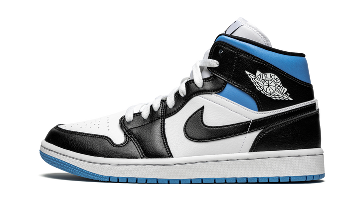 AIR JORDAN 1 MID UNIVERSITY BLUE WOMENS
