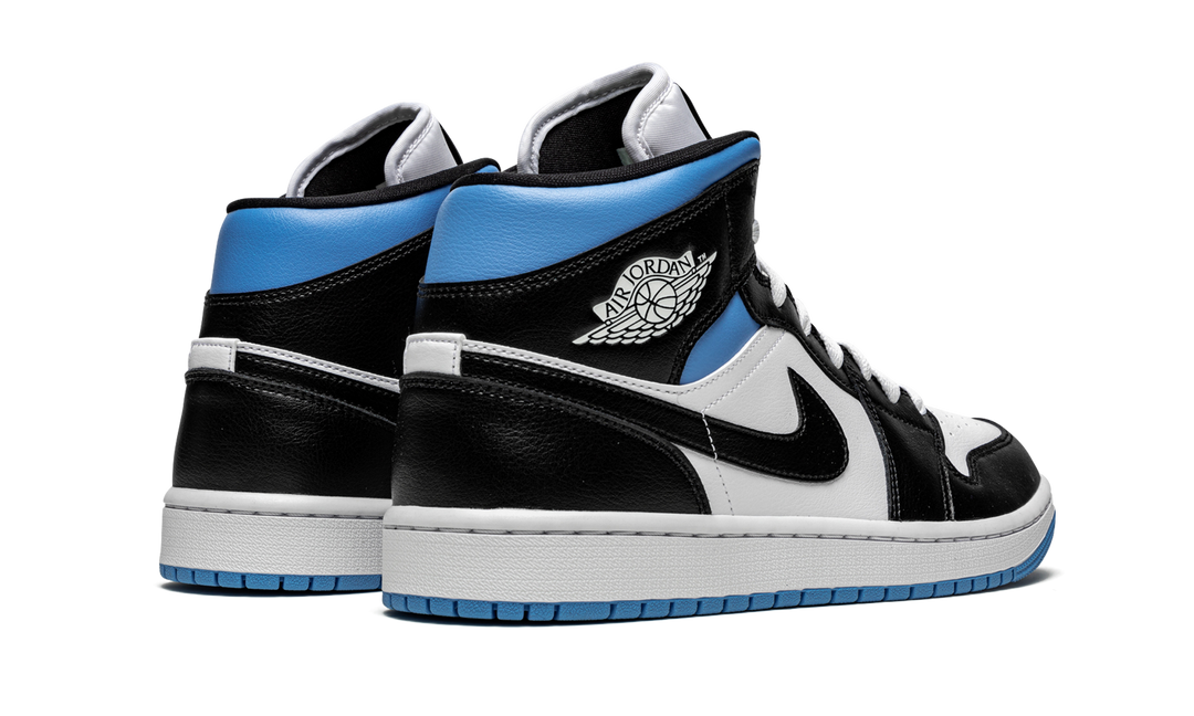 AIR JORDAN 1 MID UNIVERSITY BLUE WOMENS