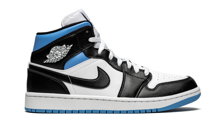 AIR JORDAN 1 MID UNIVERSITY BLUE WOMENS