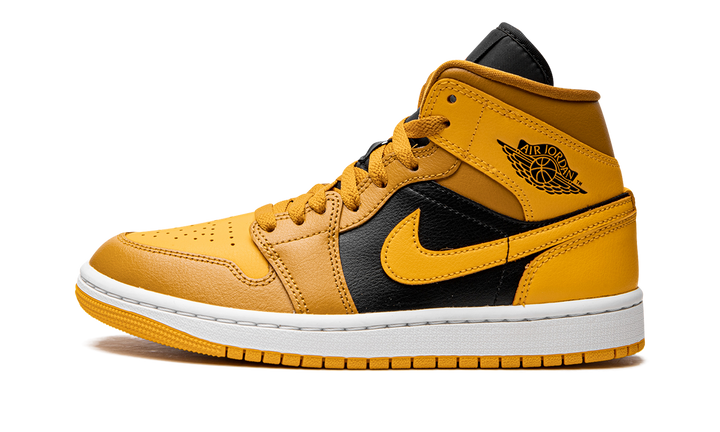 AIR JORDAN 1 MID UNIVERSITY GOLD WOMENS