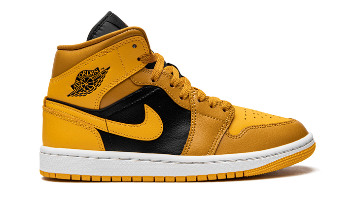 AIR JORDAN 1 MID UNIVERSITY GOLD WOMENS