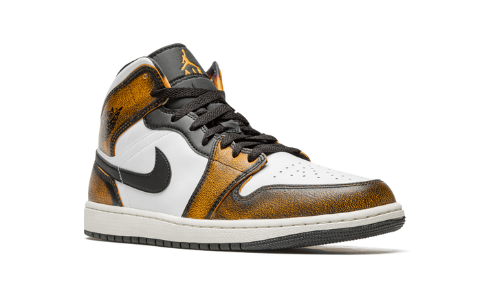 AIR JORDAN 1 MID WEAR-AWAY ORANGE