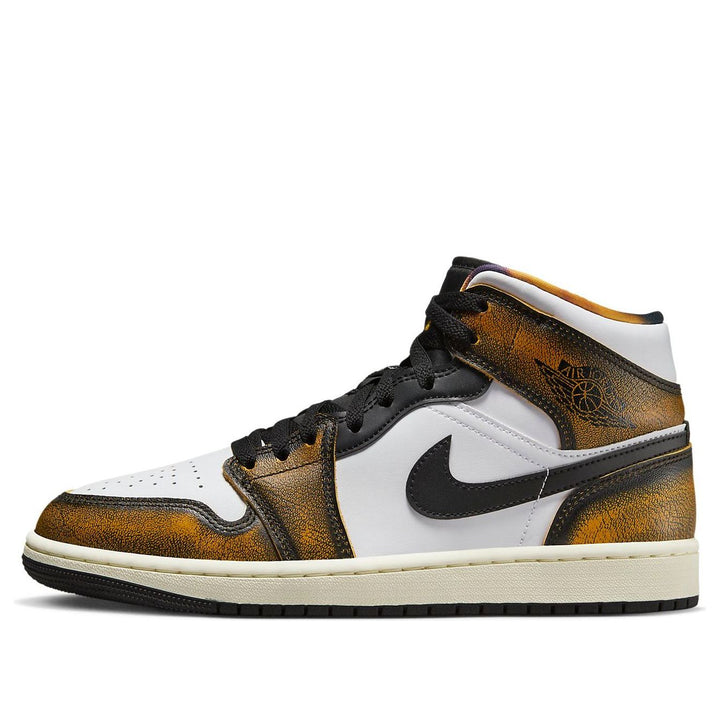 AIR JORDAN 1 MID WEAR-AWAY ORANGE