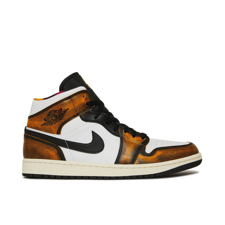 AIR JORDAN 1 MID WEAR-AWAY ORANGE