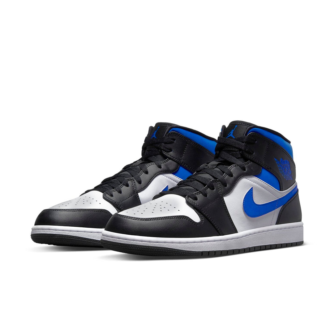 AIR JORDAN 1 MID WHITE BLACK ROYAL