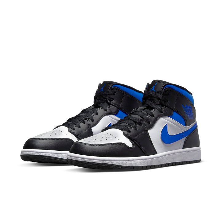 AIR JORDAN 1 MID WHITE BLACK ROYAL
