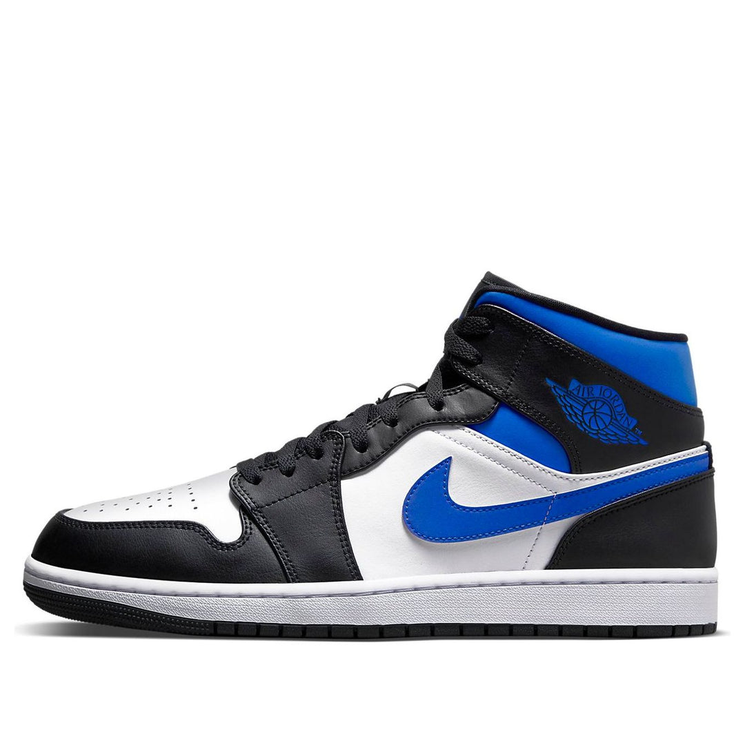 AIR JORDAN 1 MID WHITE BLACK ROYAL