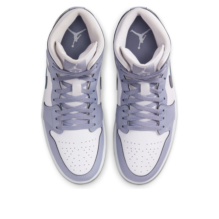 AIR JORDAN 1 MID WHITE INDIGO HAZE