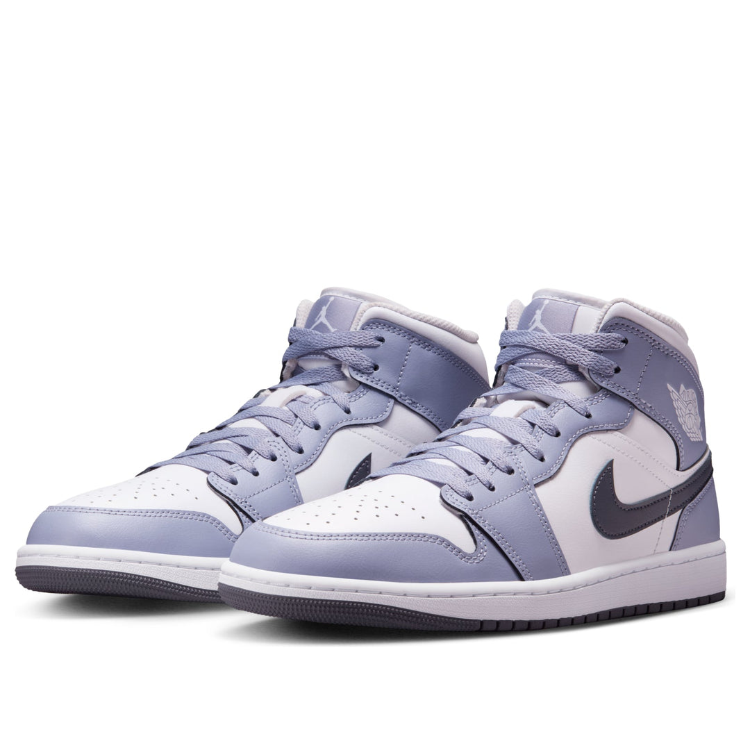 AIR JORDAN 1 MID WHITE INDIGO HAZE