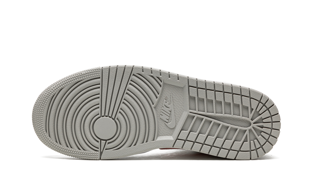 AIR JORDAN 1 MID WHITE LIGHT IRON ORE WOMENS
