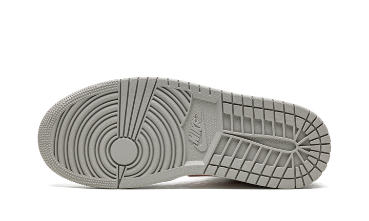 AIR JORDAN 1 MID WHITE LIGHT IRON ORE WOMENS