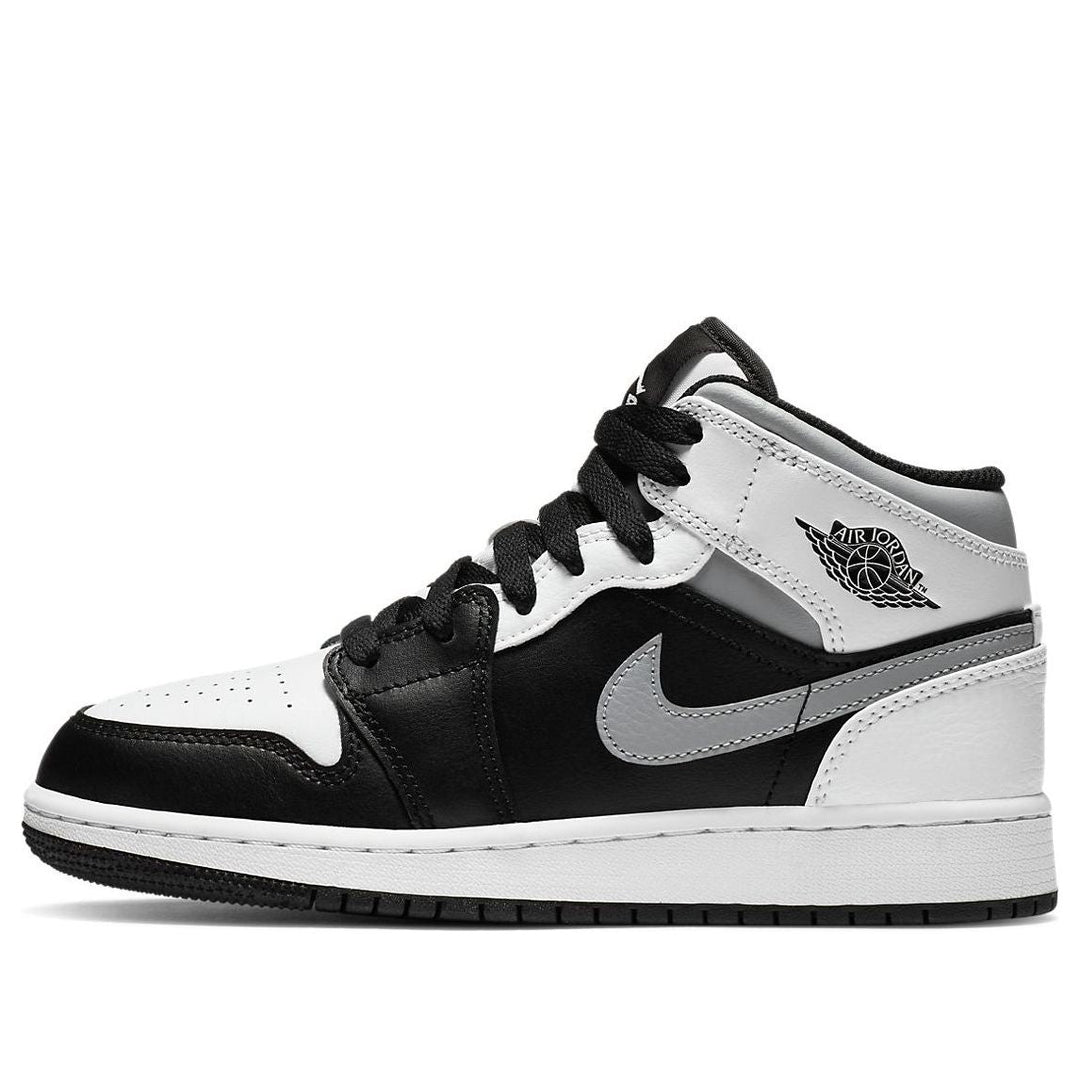 AIR JORDAN 1 MID WHITE SHADOW GS