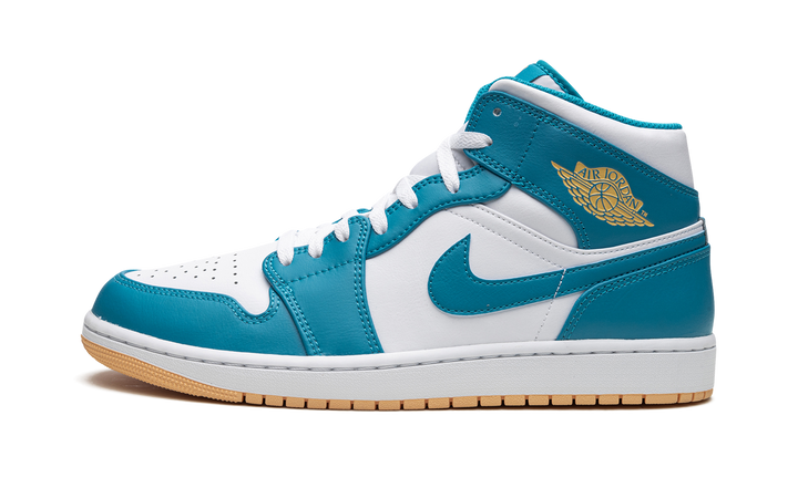 AIR JORDAN 1 MID WHITE TEAL