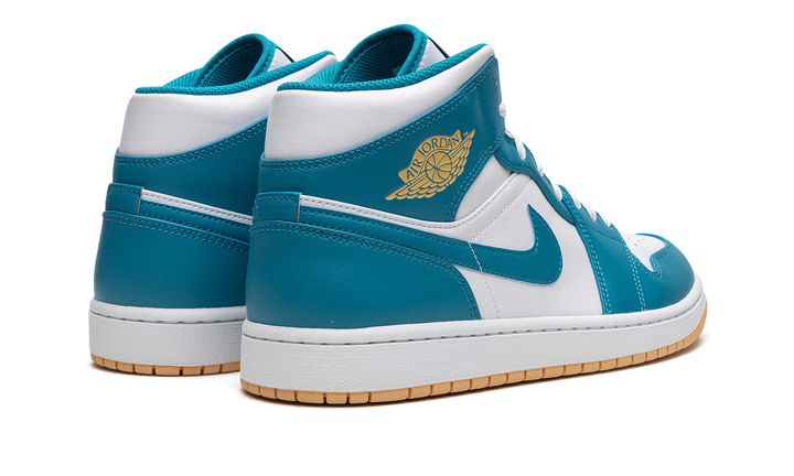 AIR JORDAN 1 MID WHITE TEAL