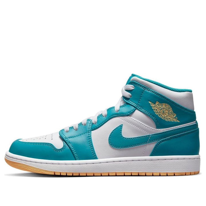 AIR JORDAN 1 MID WHITE TEAL