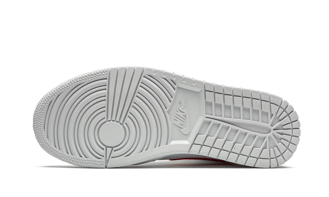 AIR JORDAN 1 MID WHITE UNIVERSITY RED