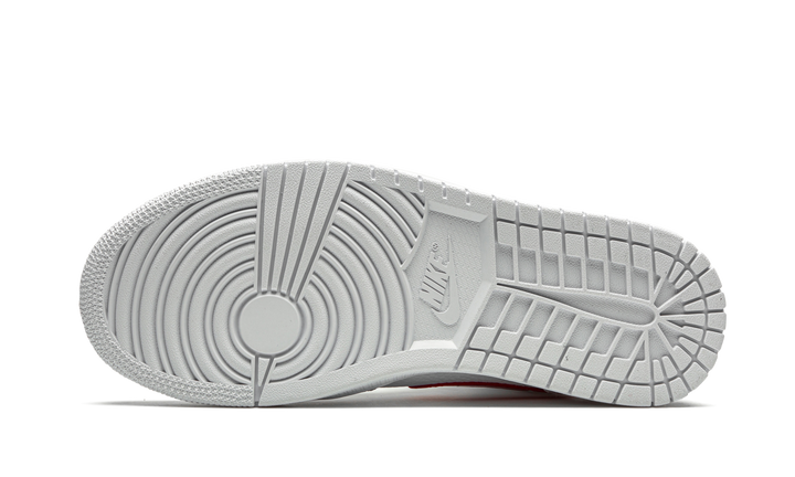 AIR JORDAN 1 MID WHITE UNIVERSITY RED