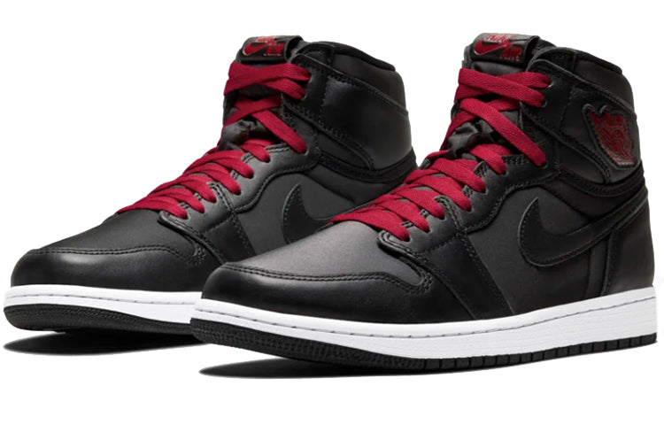 AIR JORDAN 1 RETRO HIGH BLACK GYM RED GS