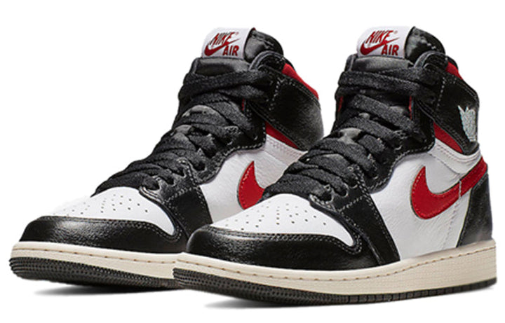 AIR JORDAN 1 RETRO HIGH BLACK RED GS 2019