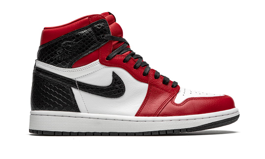 AIR JORDAN 1 RETRO HIGH SATIN SNAKE CHICAGO WOMENS