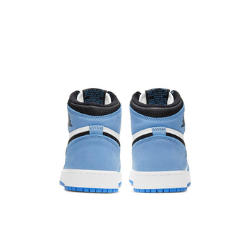 AIR JORDAN 1 RETRO HIGH WHITE UNIVERSITY BLUE BLACK GS — Stock