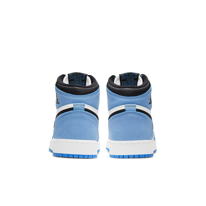 AIR JORDAN 1 RETRO HIGH WHITE UNIVERSITY BLUE BLACK GS