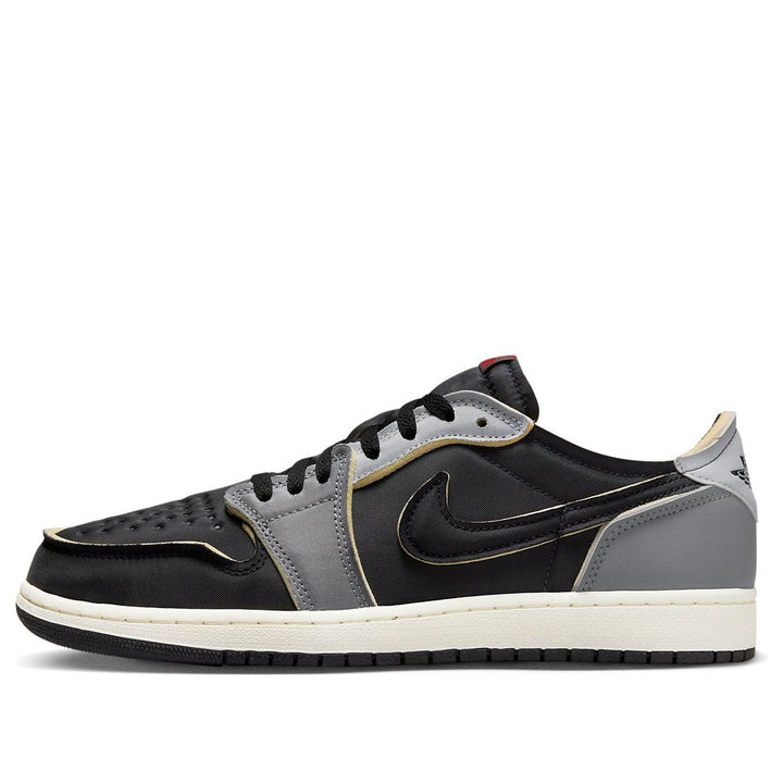 AIR JORDAN 1 RETRO LOW EX BLACK SMOKE GREY