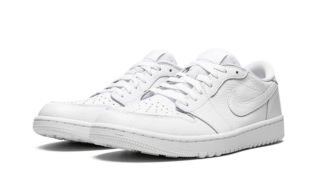 AIR JORDAN 1 RETRO LOW GOLF TRIPLE WHITE