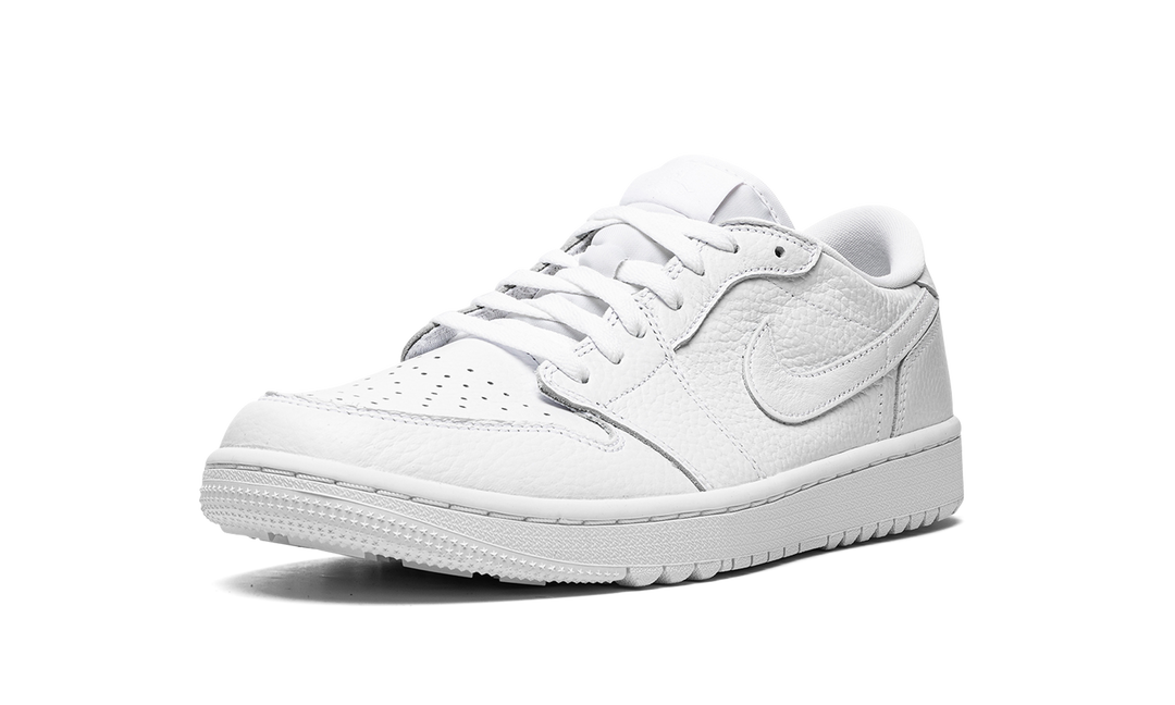 AIR JORDAN 1 RETRO LOW GOLF TRIPLE WHITE