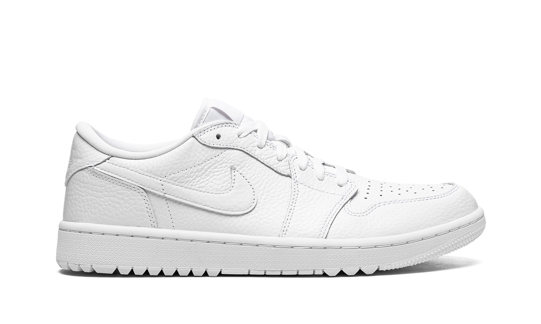 AIR JORDAN 1 RETRO LOW GOLF TRIPLE WHITE