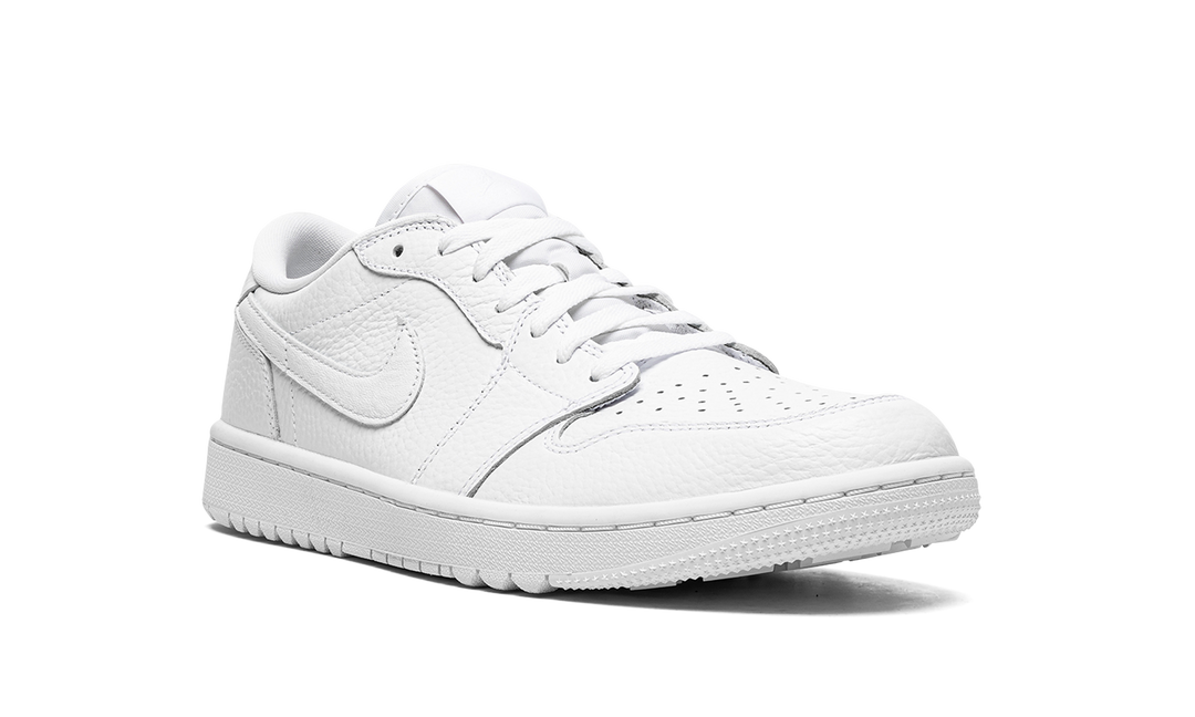 AIR JORDAN 1 RETRO LOW GOLF TRIPLE WHITE