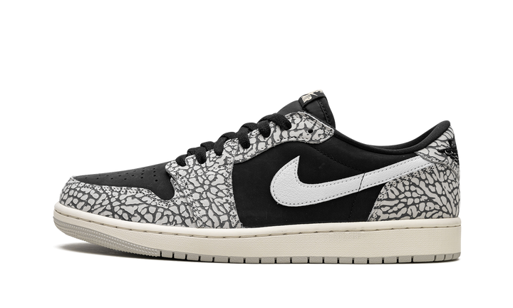 AIR JORDAN 1 RETRO LOW OG BLACK CEMENT WOMENS