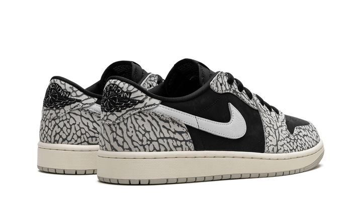 AIR JORDAN 1 RETRO LOW OG BLACK CEMENT WOMENS