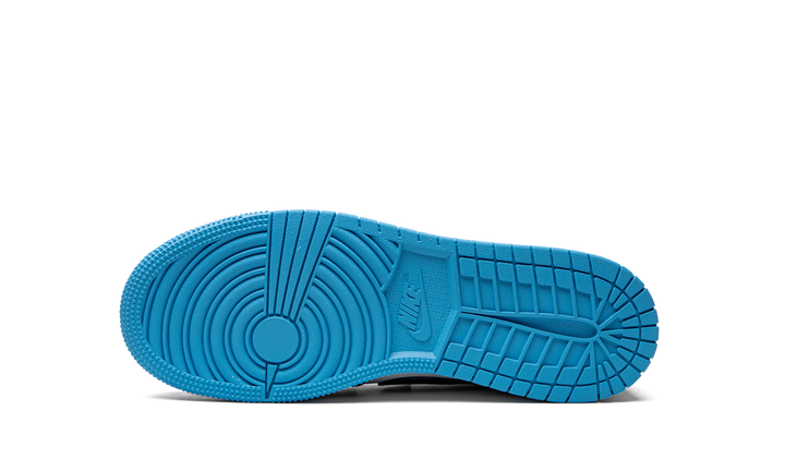 AIR JORDAN 1 RETRO LOW OG BLACK DARK POWDER BLUE GS