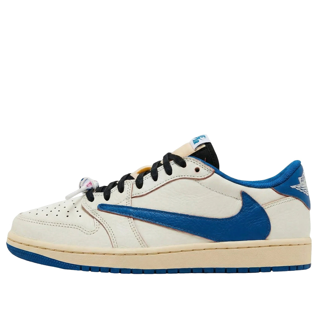 AIR JORDAN 1 RETRO LOW OG SP FRAGMENT X TRAVIS SCOTT SAIL MILITARY BLUE