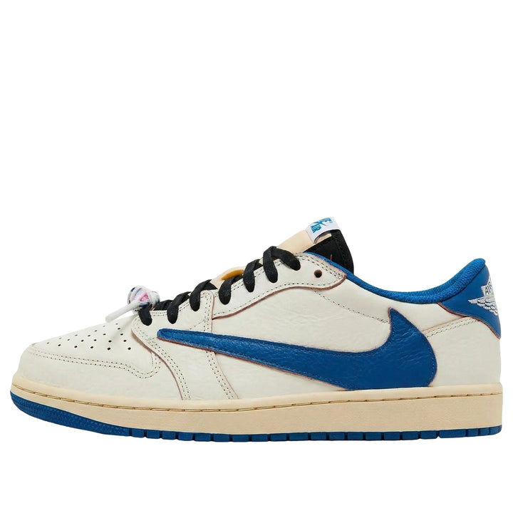 AIR JORDAN 1 RETRO LOW OG SP FRAGMENT X TRAVIS SCOTT SAIL MILITARY BLUE