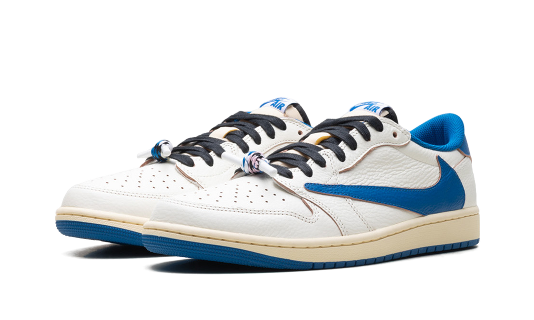 AIR JORDAN 1 RETRO LOW OG SP FRAGMENT X TRAVIS SCOTT SAIL MILITARY BLUE