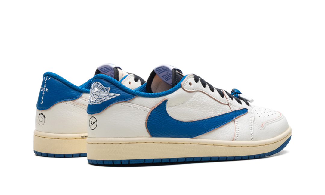 AIR JORDAN 1 RETRO LOW OG SP FRAGMENT X TRAVIS SCOTT SAIL MILITARY BLUE