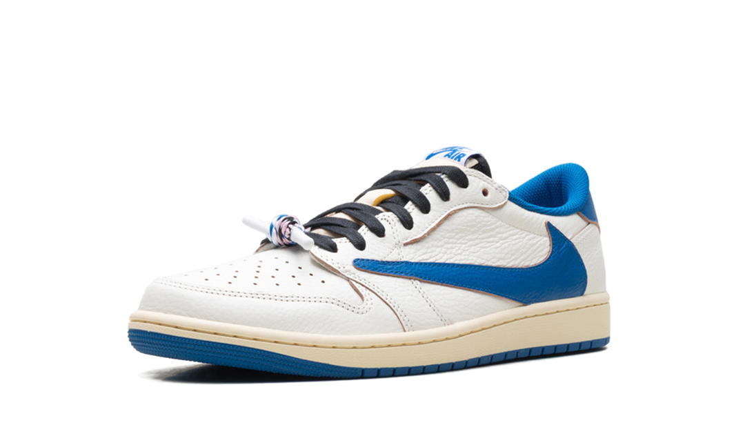 AIR JORDAN 1 RETRO LOW OG SP FRAGMENT X TRAVIS SCOTT SAIL MILITARY BLUE