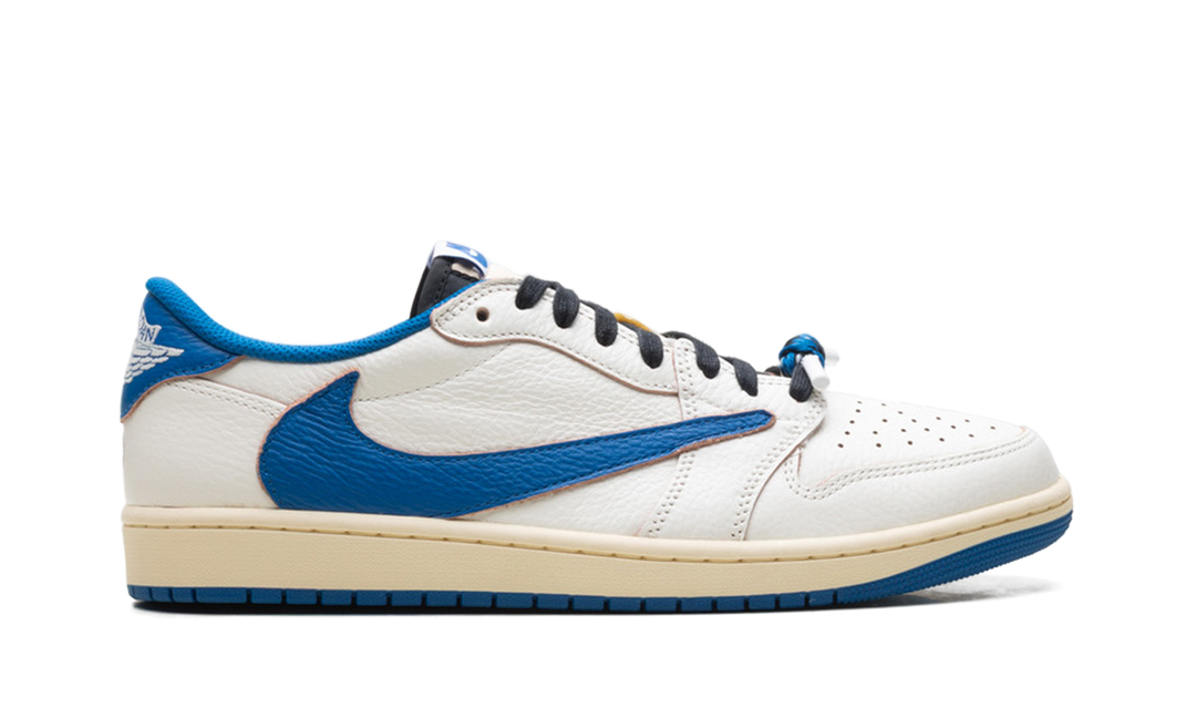 AIR JORDAN 1 RETRO LOW OG SP FRAGMENT X TRAVIS SCOTT SAIL MILITARY BLUE