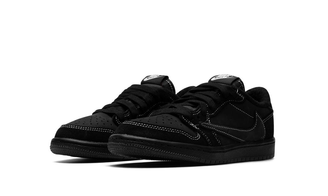AIR JORDAN 1 RETRO LOW OG SP X TRAVIS SCOTT BLACK PHANTOM PS