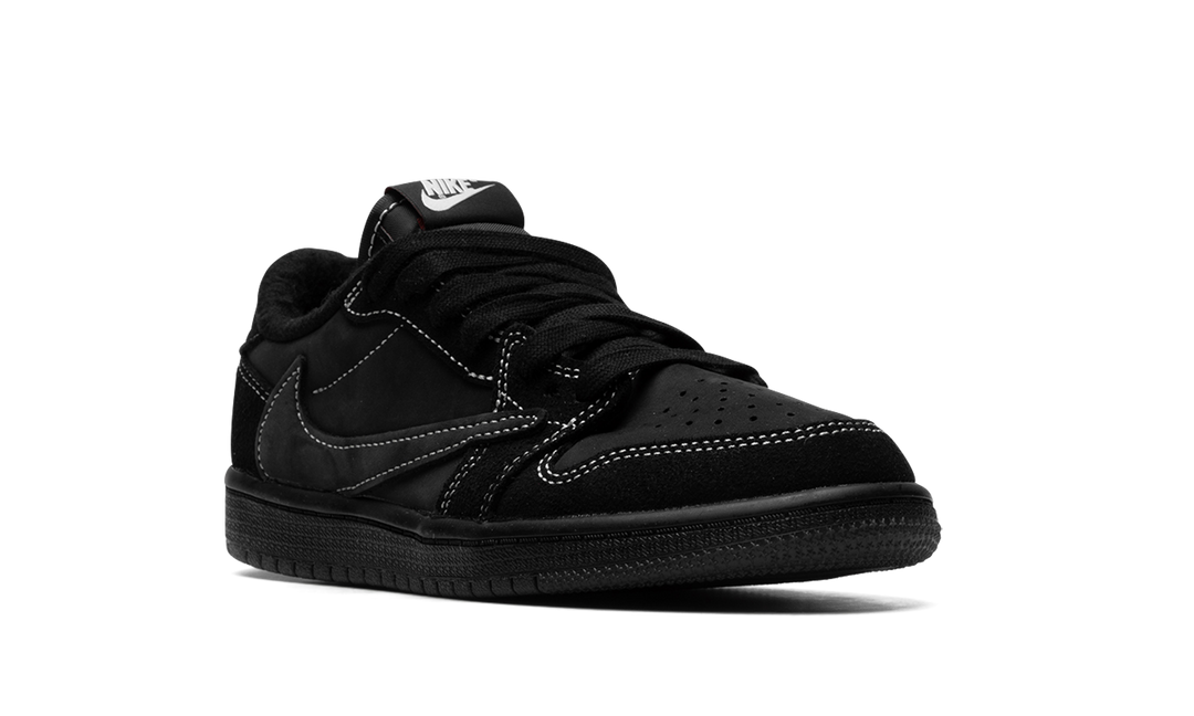 AIR JORDAN 1 RETRO LOW OG SP X TRAVIS SCOTT BLACK PHANTOM PS