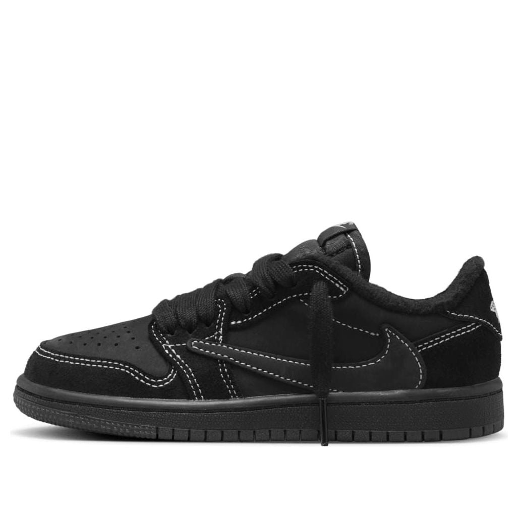 AIR JORDAN 1 RETRO LOW OG SP X TRAVIS SCOTT BLACK PHANTOM PS