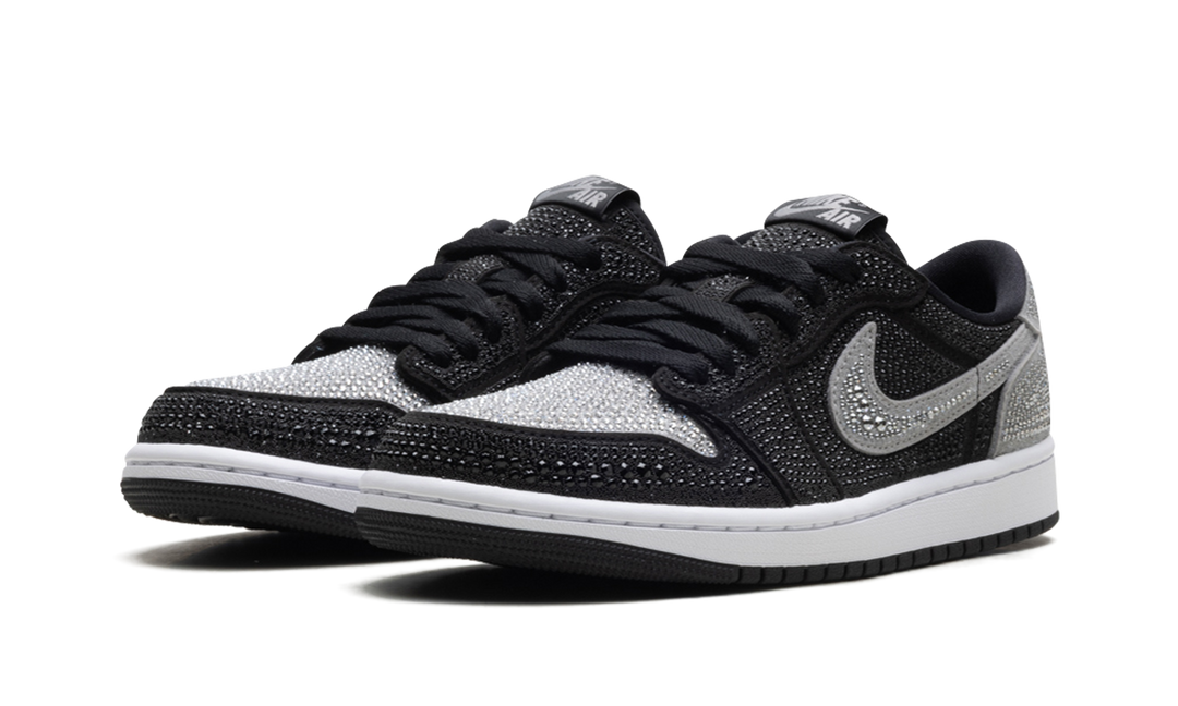 AIR JORDAN 1 RETRO LOW OG SWAROVSKI STEALTH WOMENS